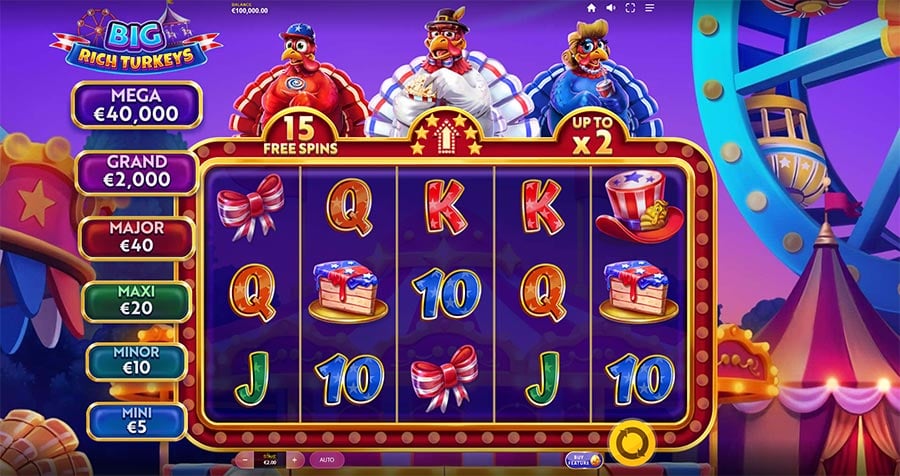 Big Rich Turkeys (Bigwinboard.com)